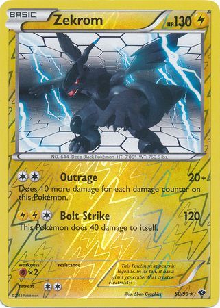 Zekrom - 50/99 - Rare - Reverse Holo available at 401 Games Canada