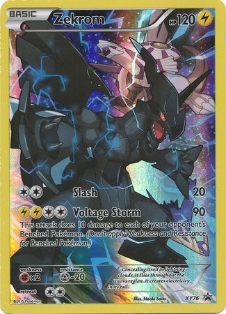 Zekrom - XY76 - Full Art Promo available at 401 Games Canada