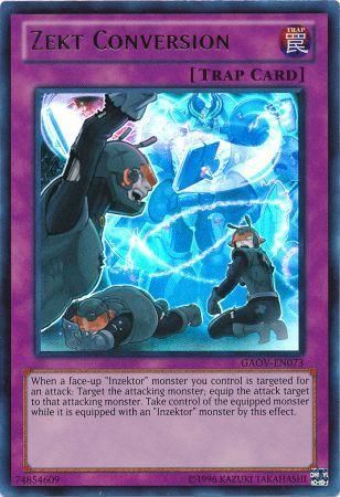 Zekt Conversion - GAOV-EN073 - Ultra Rare - Unlimited available at 401 Games Canada