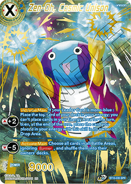 Zen-Oh, Cosmic Unison - BT10-035 - Special Rare (SPR) (Reprint) available at 401 Games Canada