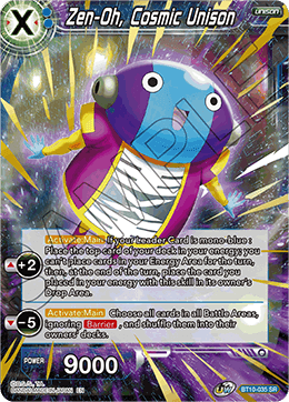 Zen-Oh, Cosmic Unison - BT10-035 - Super Rare available at 401 Games Canada