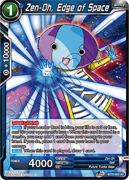 Zen-Oh, Edge of Space - BT10-055 - Uncommon available at 401 Games Canada