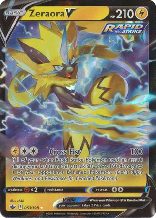 Zeraora V - 053/198 - Ultra Rare available at 401 Games Canada