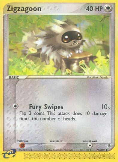 Zigzagoon - 79/109 - Common available at 401 Games Canada