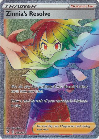 Zinnia's Resolve - 225/203 - Hyper Rare available at 401 Games Canada