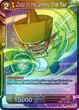 Zoldo of the Demonic Elite Four - BT11-109 - Common (FOIL) available at 401 Games Canada