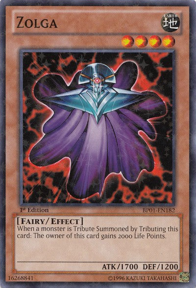 Zolga - BP01-EN182 - Starfoil Rare - 1st Edition available at 401 Games Canada