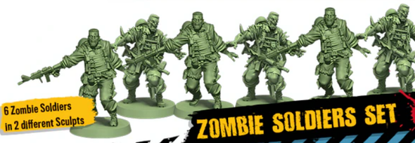 Zombicide - 2nd Edition - Zombie Soldiers Set available at 401 Games Canada