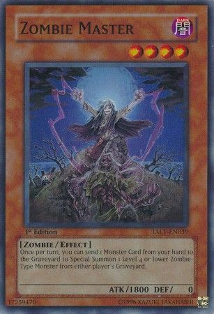 Zombie Master - TAEV-EN039 - Super Rare - 1st Edition available at 401 Games Canada