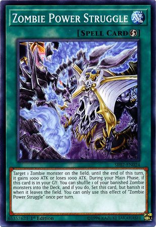 Zombie Power Struggle - SR07-EN024 - Common - 1st Edition available at 401 Games Canada