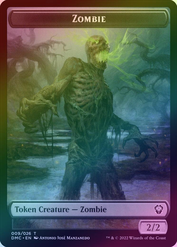 Saproling // Zombie Token (Foil) (TDMU)