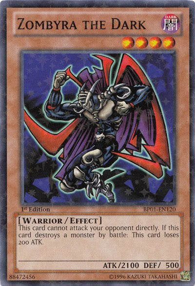 Zombyra the Dark - BP01-EN120 - Starfoil Rare - 1st Edition available at 401 Games Canada