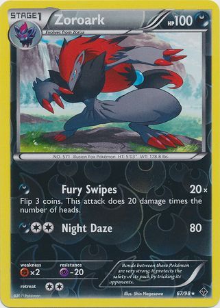 Zoroark - 67/98 - Holo Rare - Reverse Holo available at 401 Games Canada