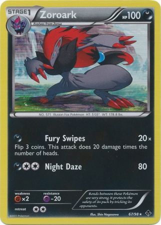 Zoroark - 67/98 - Holo Rare available at 401 Games Canada