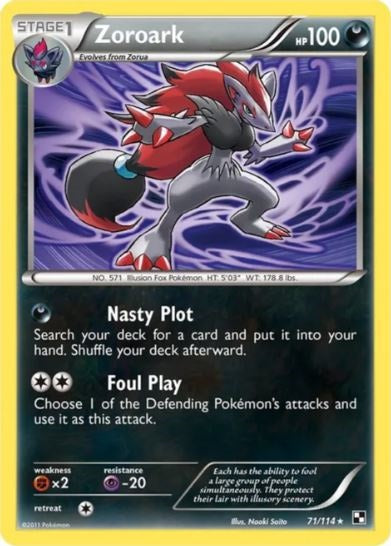 Zoroark - 71/114 - Rare - Theme Deck Exclusive available at 401 Games Canada