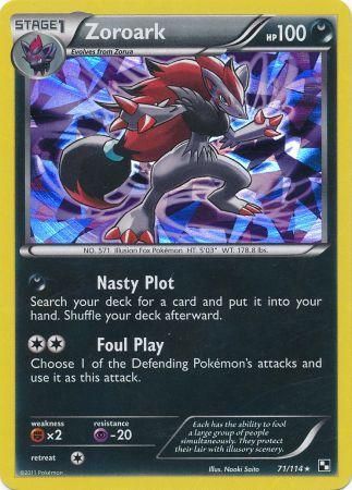 Zoroark - 71/114 - Shattered Holo Promo available at 401 Games Canada