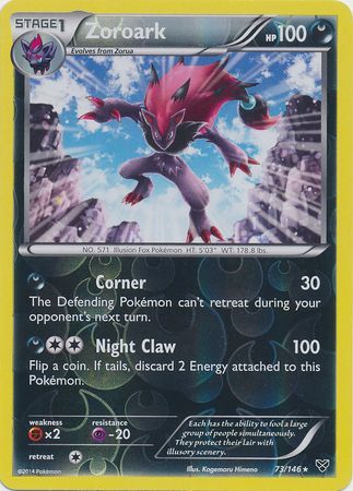 Zoroark - 73/146 - Holo Rare - Reverse Holo available at 401 Games Canada