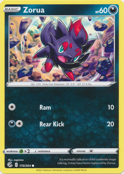 Zorua - 170/264 - Common available at 401 Games Canada