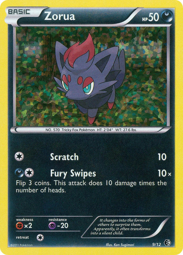 Zorua - 9/12 - McDonald's Holo - Promo available at 401 Games Canada