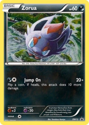 Zorua - BW12 - Holo Promo available at 401 Games Canada