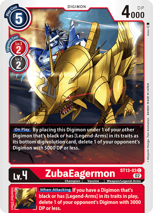 ZubaEagermon - ST13-03 - Common available at 401 Games Canada