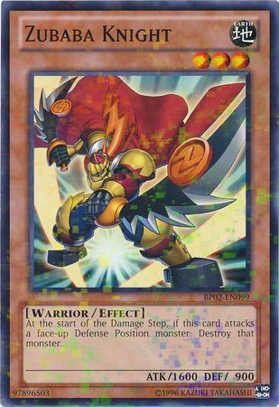 Zubaba Knight - BP02-EN099 - Mosaic Rare - Unlimited available at 401 Games Canada