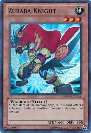 Zubaba Knight - NUMH-EN016 - Super Rare - Unlimited available at 401 Games Canada