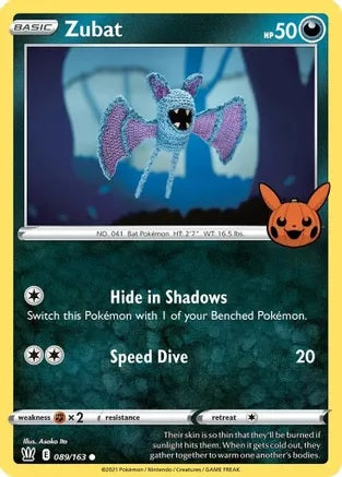 Zubat - 089/163 - Promo (Trick or Trade BOOster Bundle) available at 401 Games Canada