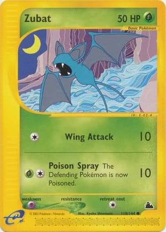 Zubat - 118/144 - Common available at 401 Games Canada