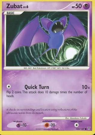 Zubat - 133/147 - Common available at 401 Games Canada