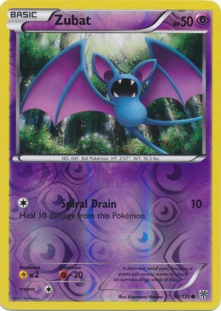 Zubat - 52/135 - Common - Reverse Holo available at 401 Games Canada