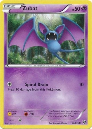 Zubat - 52/135 - Common available at 401 Games Canada