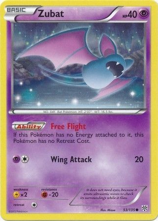 Zubat - 53/135 - Common available at 401 Games Canada