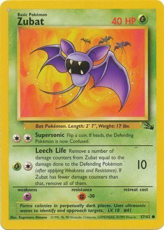 Zubat - 57/62 - Common - Unlimited available at 401 Games Canada