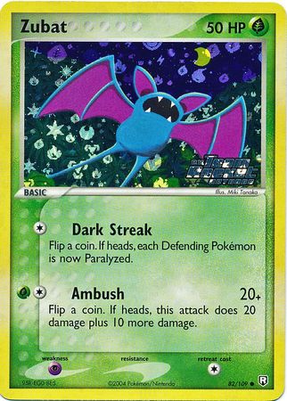 Zubat - 82/109 - Common - Reverse Holo available at 401 Games Canada