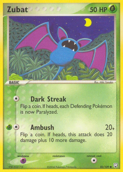 Zubat - 82/109 - Common available at 401 Games Canada