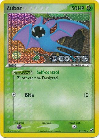 Zubat - 83/107 - Common - Reverse Holo available at 401 Games Canada