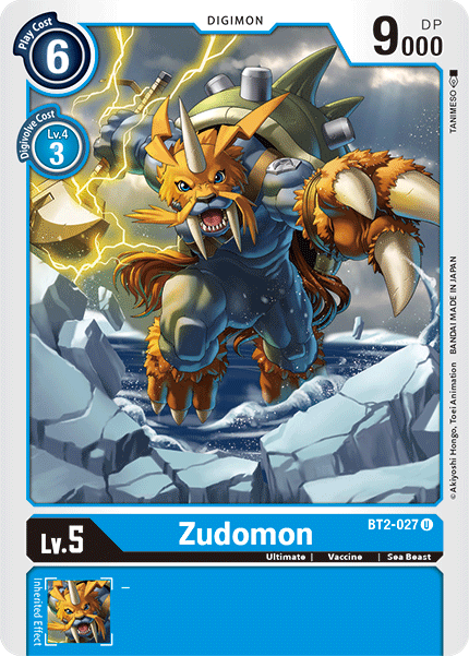 Zudomon - BT2-027 - Uncommon available at 401 Games Canada