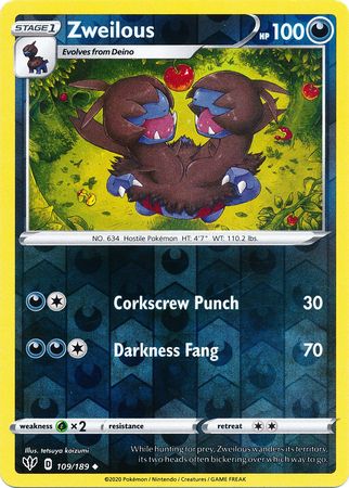 Zweilous - 109/189 - Uncommon - Reverse Holo available at 401 Games Canada