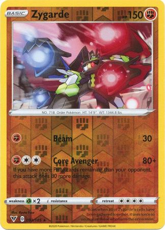 Zygarde - 093/185 - Holo Rare - Reverse Holo available at 401 Games Canada