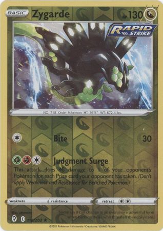 Zygarde - 118/203 - Holo Rare - Reverse Holo available at 401 Games Canada