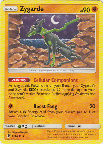 Zygarde - 124/236 - Rare available at 401 Games Canada