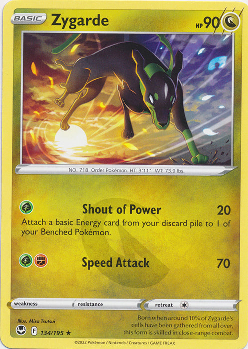 Zygarde - 134/195 - Rare available at 401 Games Canada