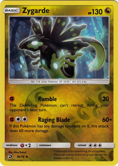 Zygarde - 49/70 - Uncommon - Reverse Holo available at 401 Games Canada