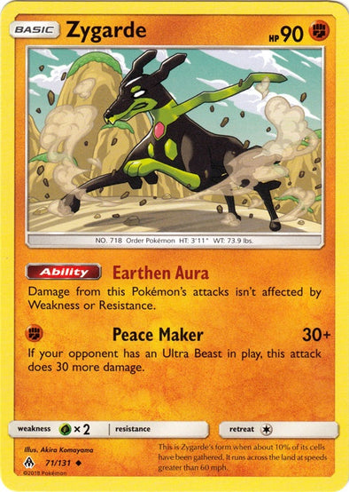 Zygarde - 71/131 - Uncommon available at 401 Games Canada