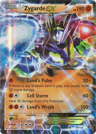 Zygarde EX - 54/124 - Ultra Rare available at 401 Games Canada