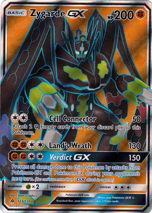 Zygarde GX - 123/131 - Full Art Ultra Rare available at 401 Games Canada