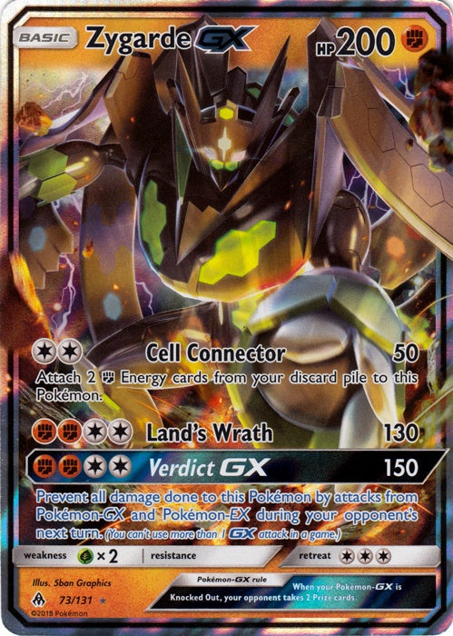 Zygarde GX - 73/131 - Ultra Rare available at 401 Games Canada