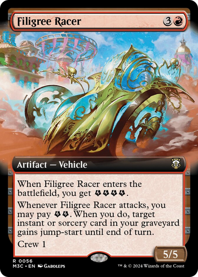 Filigree Racer - Extended Art (M3C)