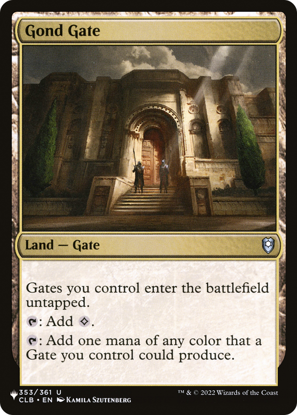 Gond Gate - CLB Reprint (PLST)